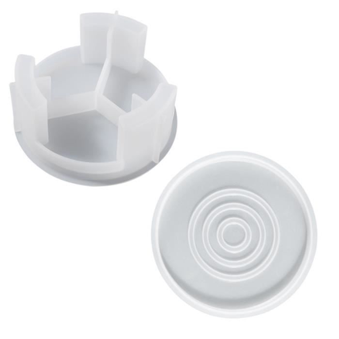 Moule En Silicone Pour Résine Époxy - 6 Alvéoles En Forme D'Œufs - Pour Bijoux, Déco, Artisanat