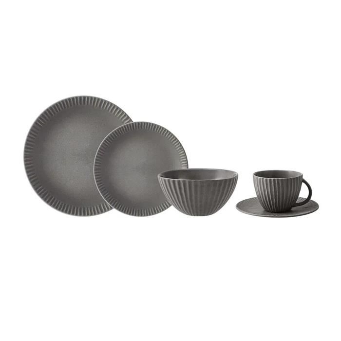 Lot De 4 Assiettes à Dessert De Pâques Karaca - 20,5 X 17 Cm - Matériau New Bone - Lavage à La Main