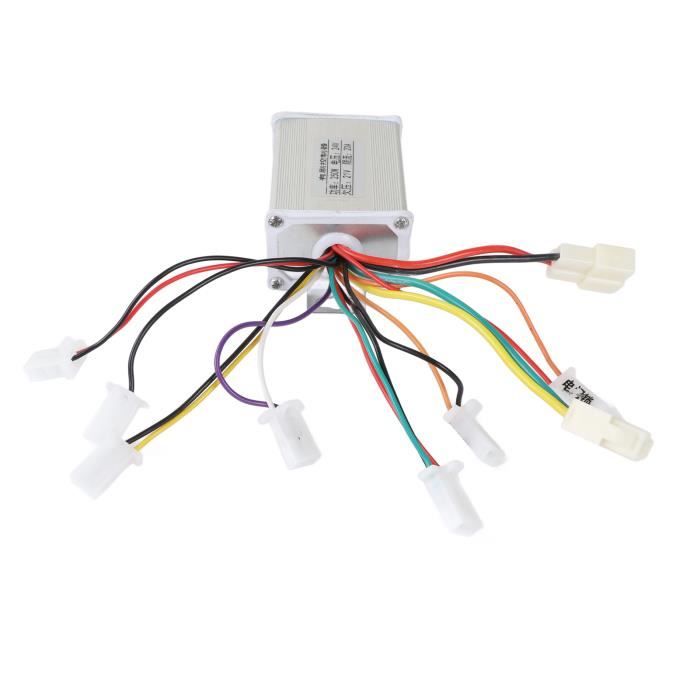 HUJ Kit de prise d'accélérateur de vélo électrique 24V 250W avec serrure de porte électrique du HUJ Kit de prise d'accélérateur de vélo électrique 24V 250W avec serrure de porte électrique du
