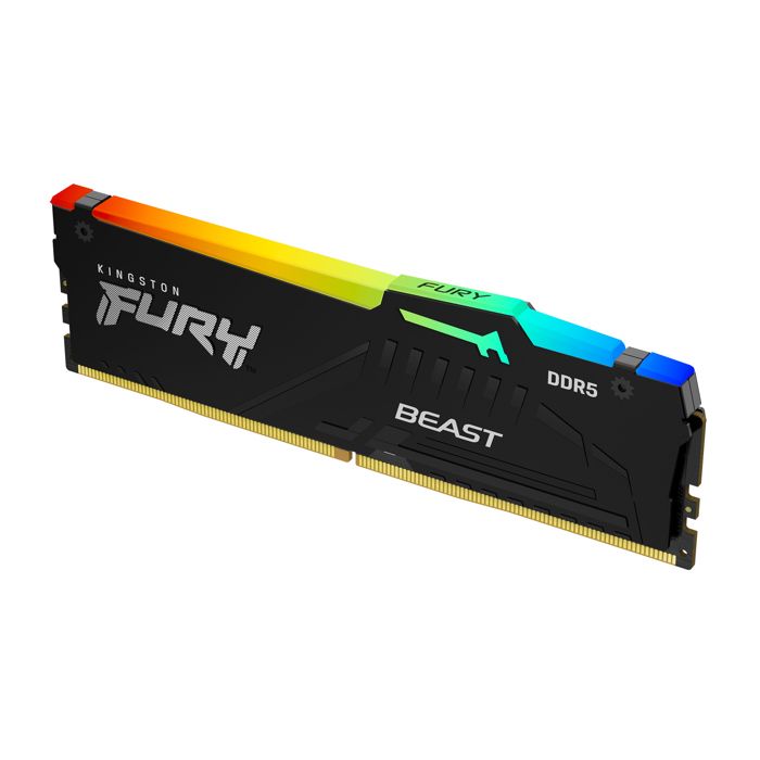 Kingston Fury Beast RGB DDR5 CL34 - vue 2