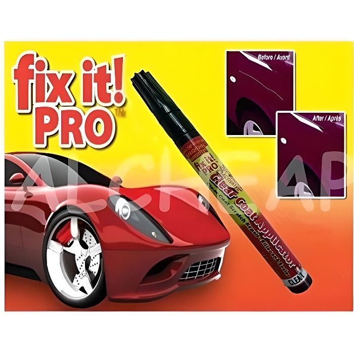 Fix it PRO EFFACE RAYURES Stylo Voiture Toutes couleurs