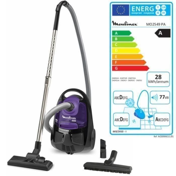 Aspirateur sans sac Moulinex City Space Cyclonic MO2549PA - Cdiscount  Electroménager