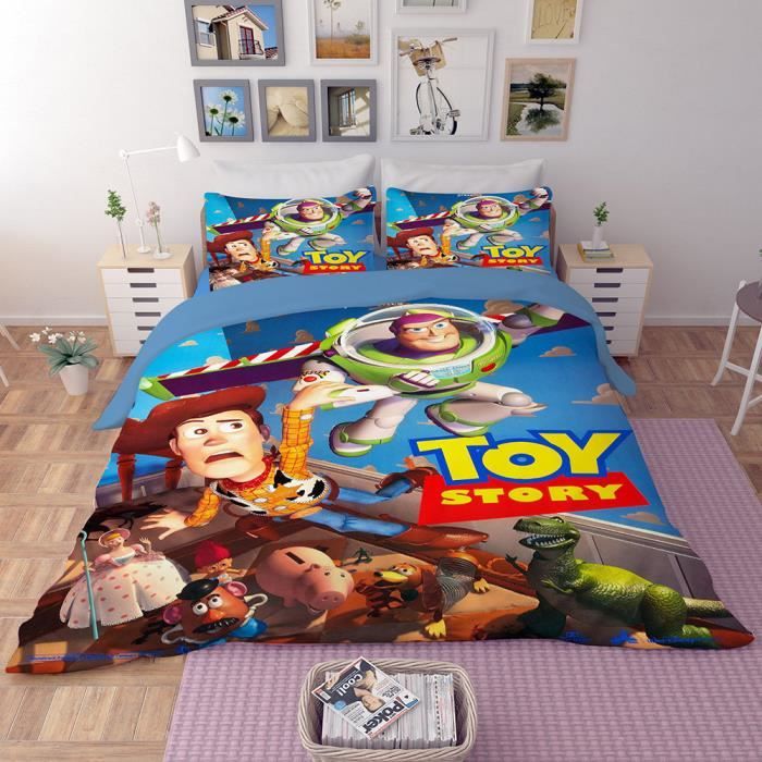 KUFRY Parure De Lit 135x200 cm Adultes Et Enfants Toy Story