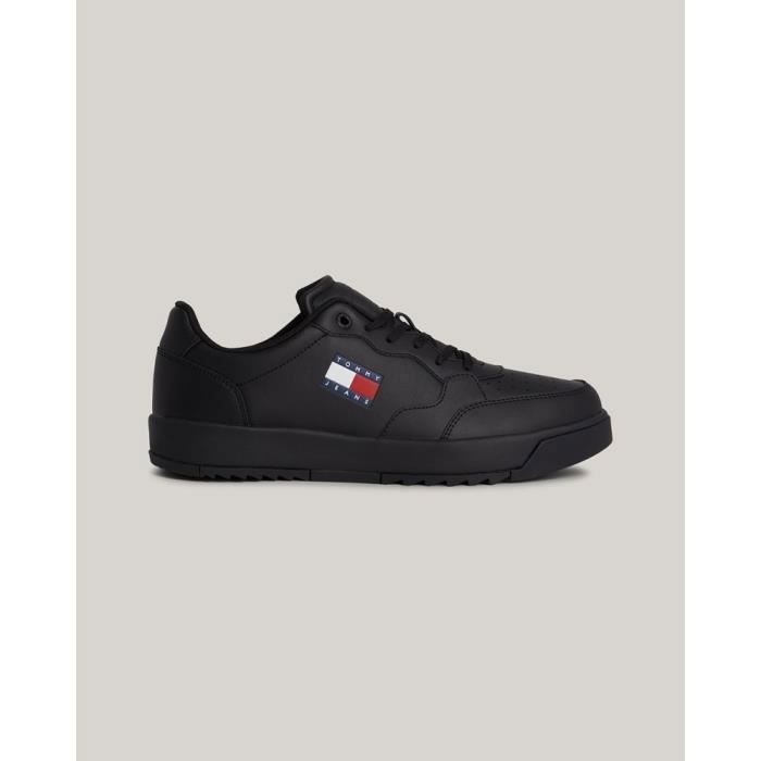 Tommy Hilfiger Tommy Hilfiger Baskets pour homme. 90 % cuir 10 % polyuréthane