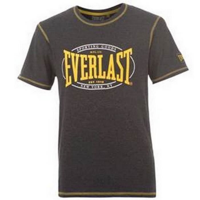T Shirt Collector Everlast Noir Classic Sporting Goods Homme Noir