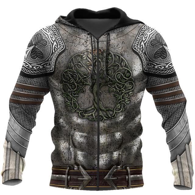 VESTE POLAIRE VIKING À CAPUCHE TRISKELE - VESTE POLAIRE VIKING - vetiviking