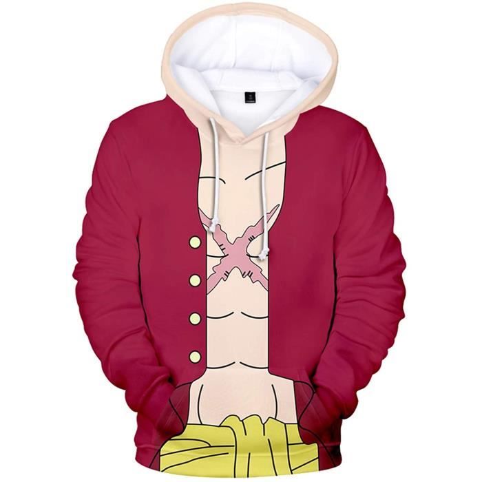 Sweat à capuche en coton BERK. Gurifisu x Gut