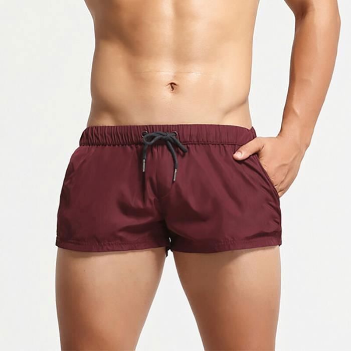 Short,Mini Boxer en maille respirante pour homme, short de sport