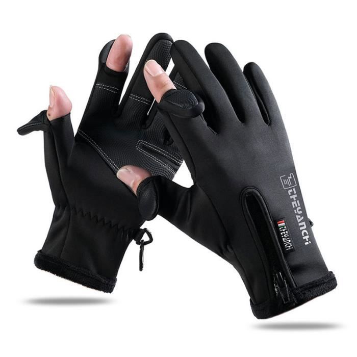 Gants tactiles femme homme chauds imperméables Gant polaire thermique  tactile impermeable velo trail randonnée foot anti dérapant - Cdiscount Auto