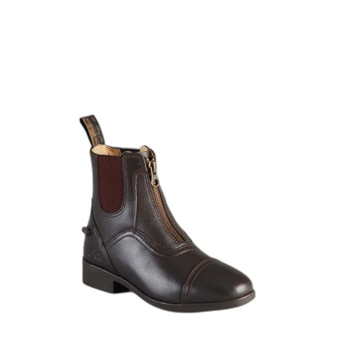 Boots déquitation cuir enfant Premier Equine Virtus - brown