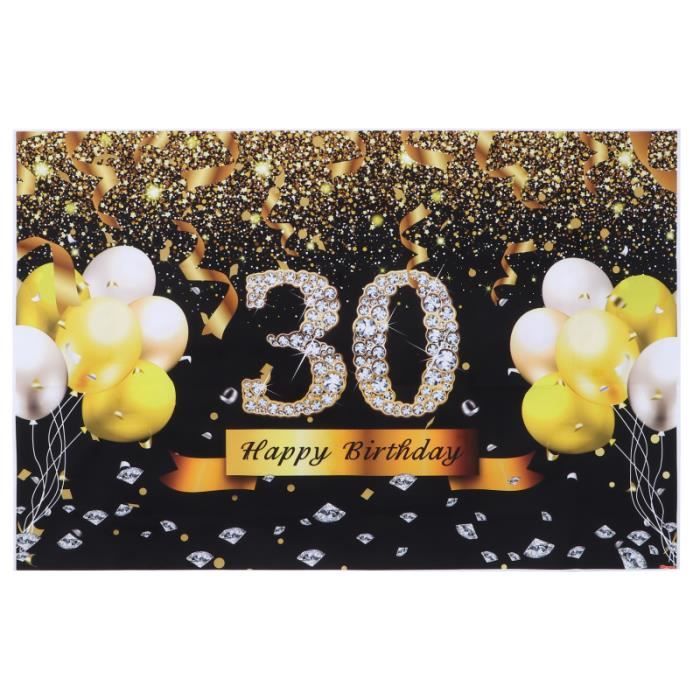 1 Pc Joyeux Anniversaire Toile De Fond Photographie Fete Photo Accessoire Approvisionnement Fond De Studio Cdiscount Appareil Photo