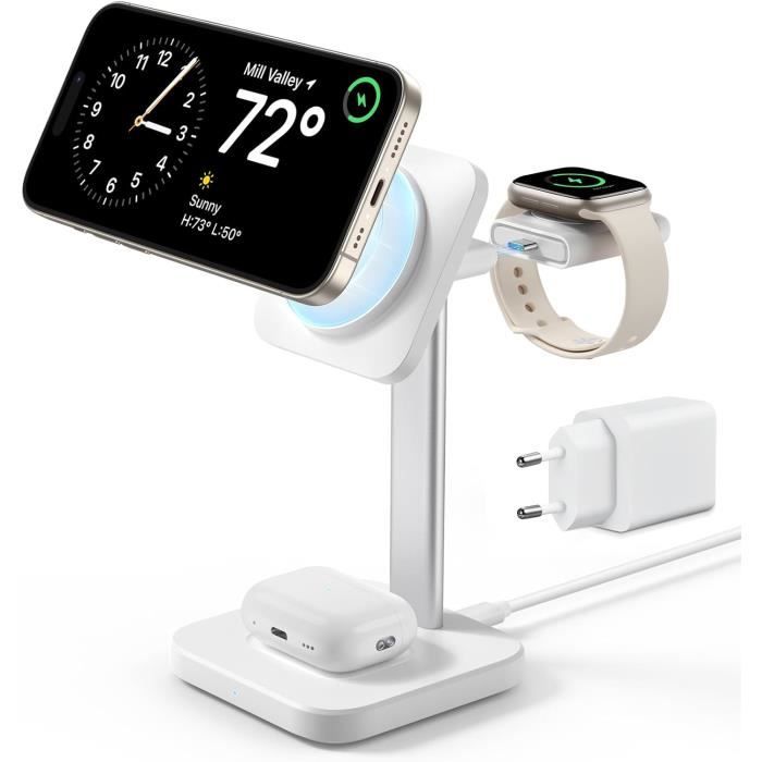 Support De Bureau Pour Montre & Bracelet - Organisateur élégant En Métal Argenté - 7