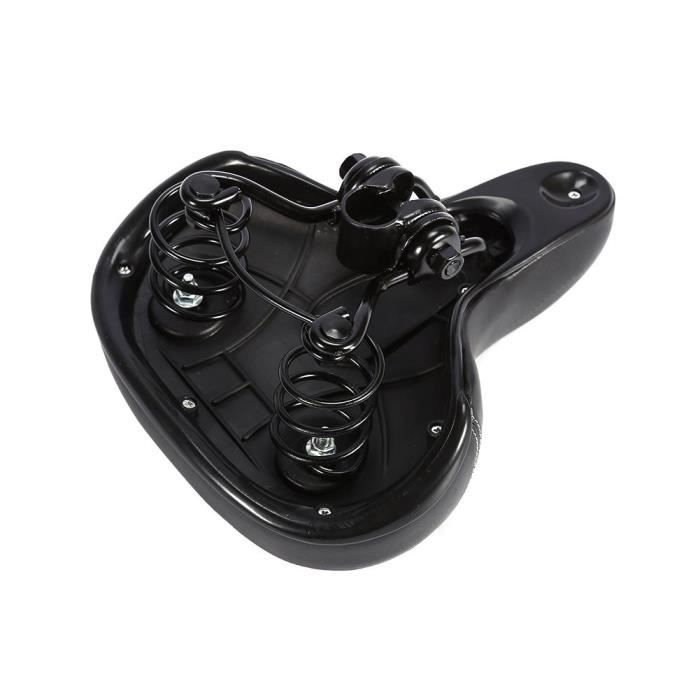 Siège Arrière De Vélo - Vélo - Vélo - Coussin Souple En Cuir PU VTT Siege Arriere Siege Enfants Avec Support Dorsal