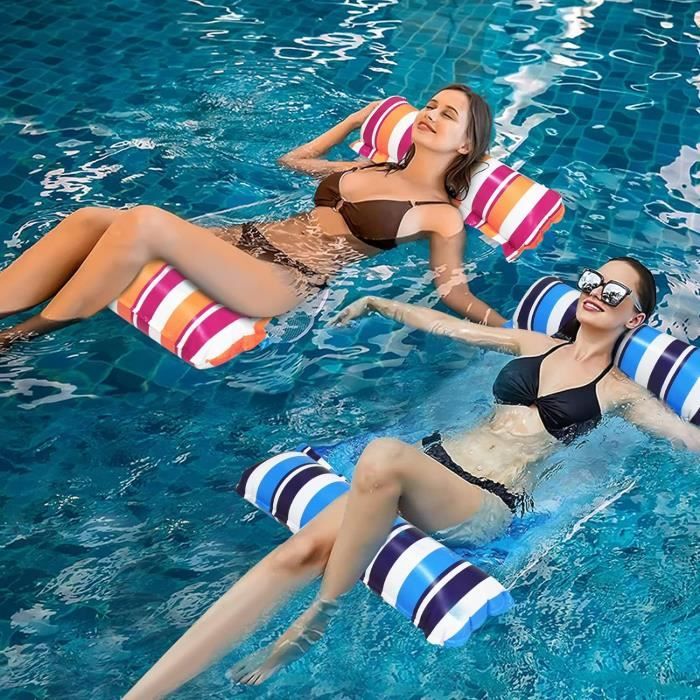 Matelas pneumatique pour piscine - Hamac à eau gonflable