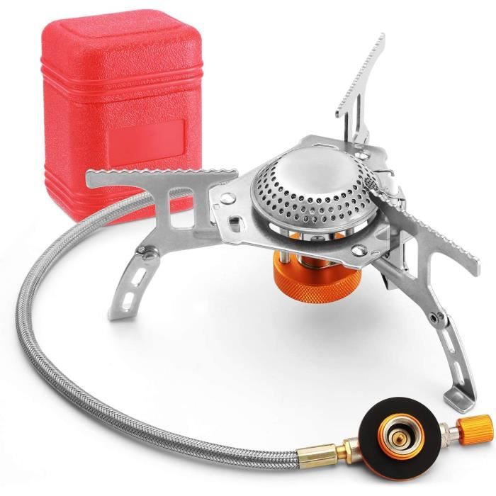 Brûleur de réchaud à gaz de Camping,Réchaud à gaz Portable 15800 W avec