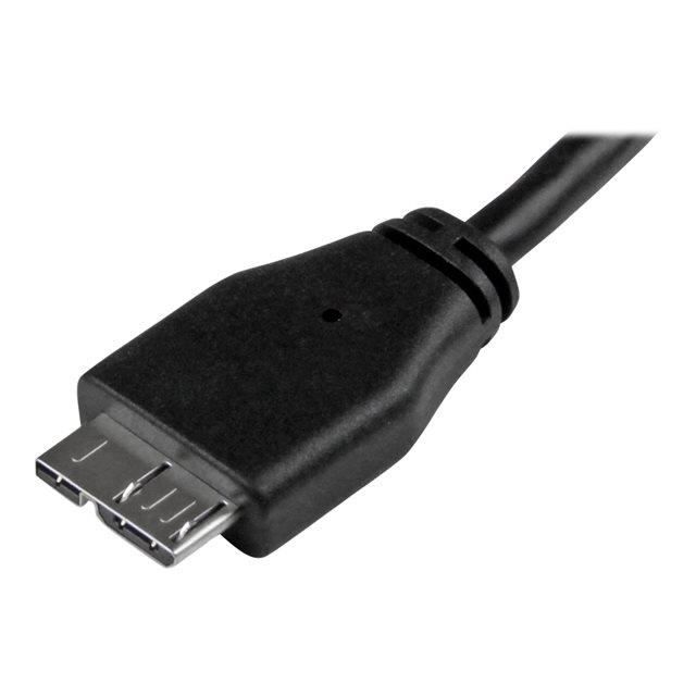 STARTECH  C&acirc;ble SuperSpeed USB 3.0 A vers B - M&acirc;le / M&acirc;le - 1m - Noir