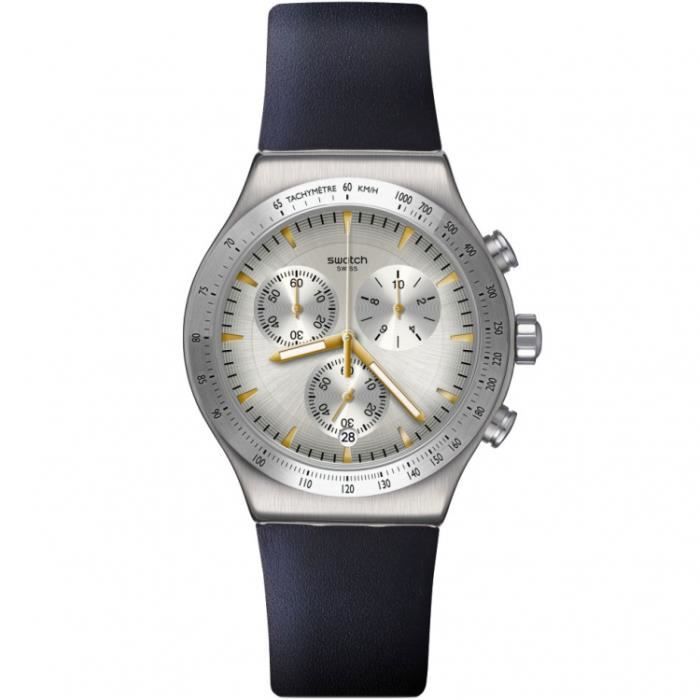 Montre - Swatch - YVS460 - Argenté - Quartz - Analogique Montre - Swatch - YVS460 - Argenté - Quartz - Analogique