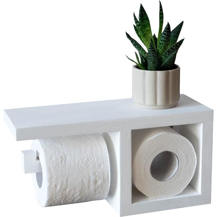 Étagère En Bois Pour Papier Toilette - Étagère De Toilette En Bois