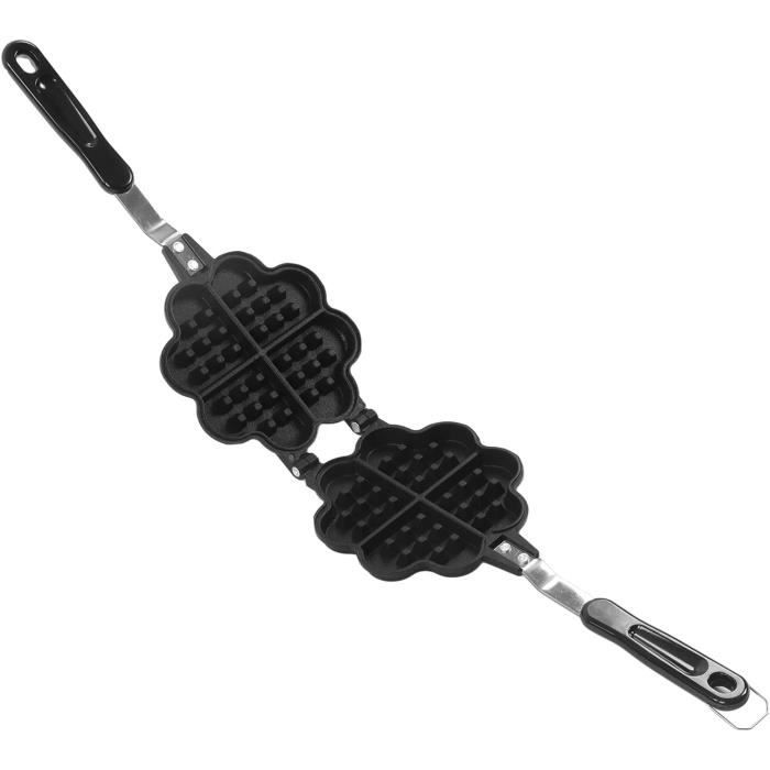 Petromax Gaufrier Fonte – Poignée Longue – Fabriqué En Allemagne
