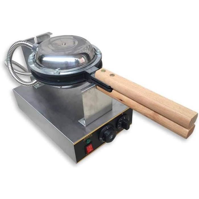 Gaufrier Professionnel à Ouverture 180 ° - Basculement Gauche Droite - Coeur - Krampouz