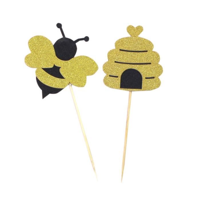 Pcs Drole Mignon Decor Abeille Gateau En Nid D Abeille Topper Fruits Baton Pour Fete D Anniversaire Figurine Decor De Gateau Cdiscount Maison Pcs Drole Mignon Decor Abeille Gateau En Nid D Abeille Topper Fruits Baton Pour Fete D Anniversaire Figurine Decor De Gateau Cdiscount Maison