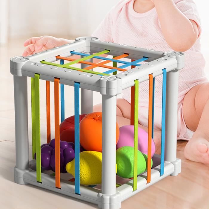 Jouets Montessori pour bébés, Cube d'activité sensorielle Jouets
