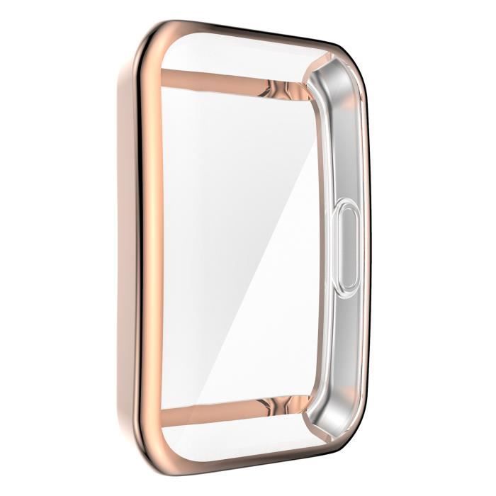 Coque TPU Noire Pour Montre Connectée – Protection Flexible, Accès Aux Boutons, Anti-rayures
