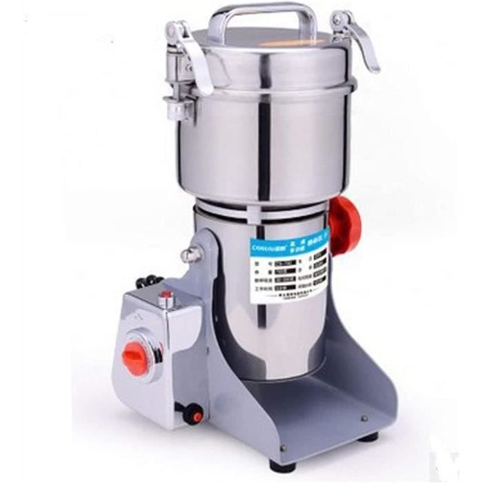 SHARDOR Moulin à Café Électrique Multifonction 2 Bols Amovibles Broyeur