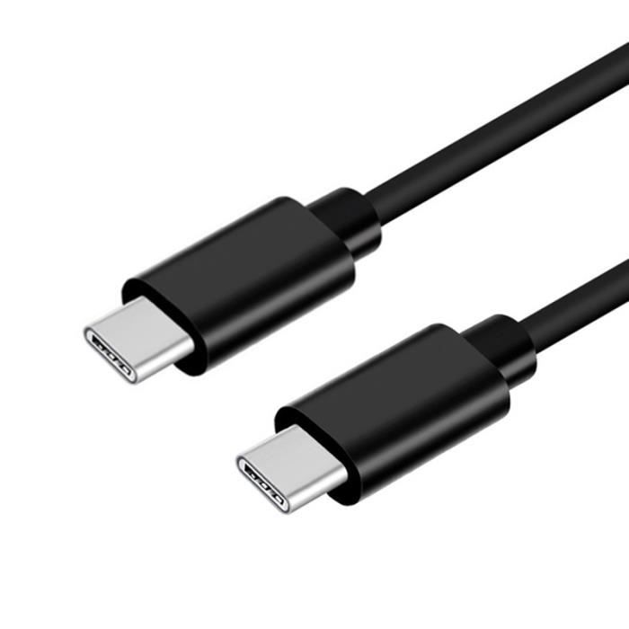 Black 0 25 M 0 25 M 1 M 2 M Charge Rapide C ble PD USB Type C Type C black-0-25-m-0-25-m-1-m-2-m-charge-rapide-c-ble-pd-usb-type-c-type-c