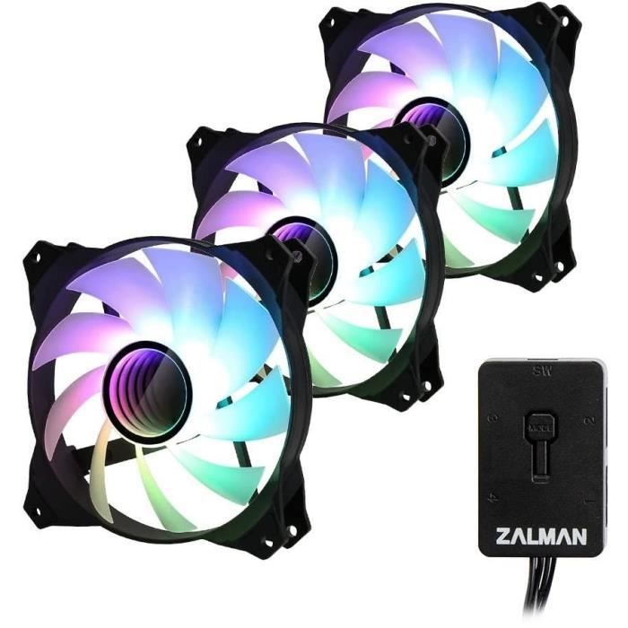 ZALMAN IF120A3 (Pack de 3) - Ventilateur 120mm pour Boitier PC