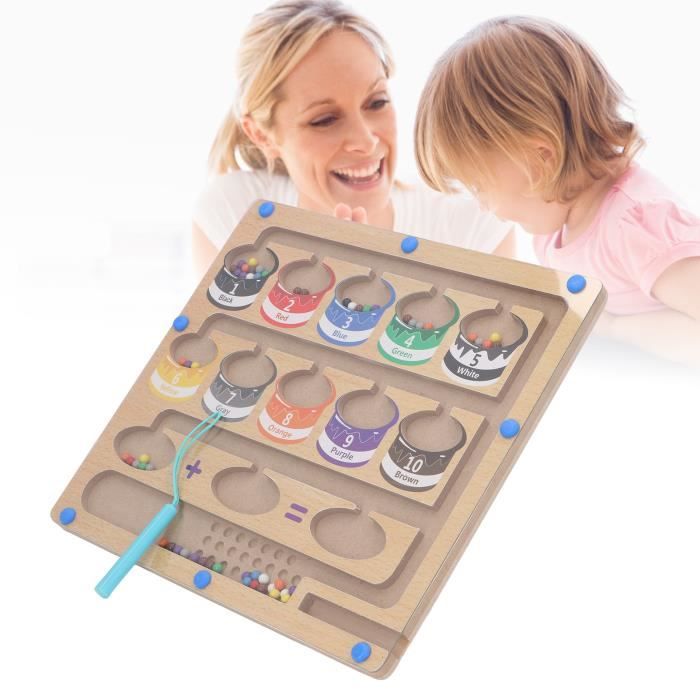 Jeu Montessori Magnétique Pour Couleurs Et Formes - Un Petit Génie