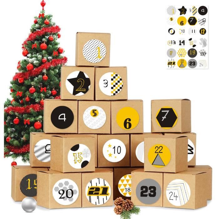 Mode moderne itenga V16 Z15 Kit calendrier de lAvent à remplir soi-même