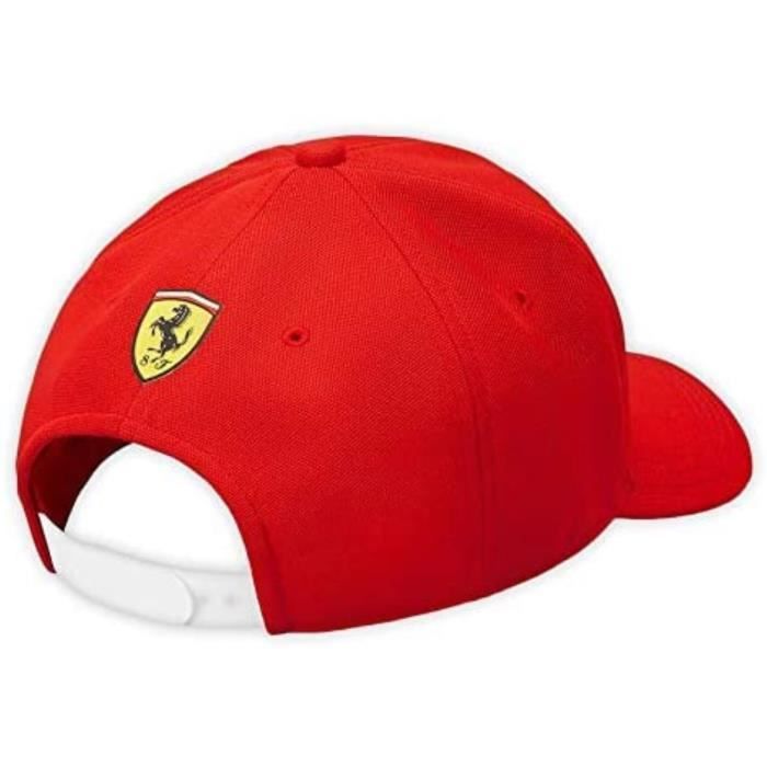 Casquette Baseball Ferrari Scuderia Team Motorsport F1 Officiel Formule 1 -  Cdiscount Prêt-à-Porter