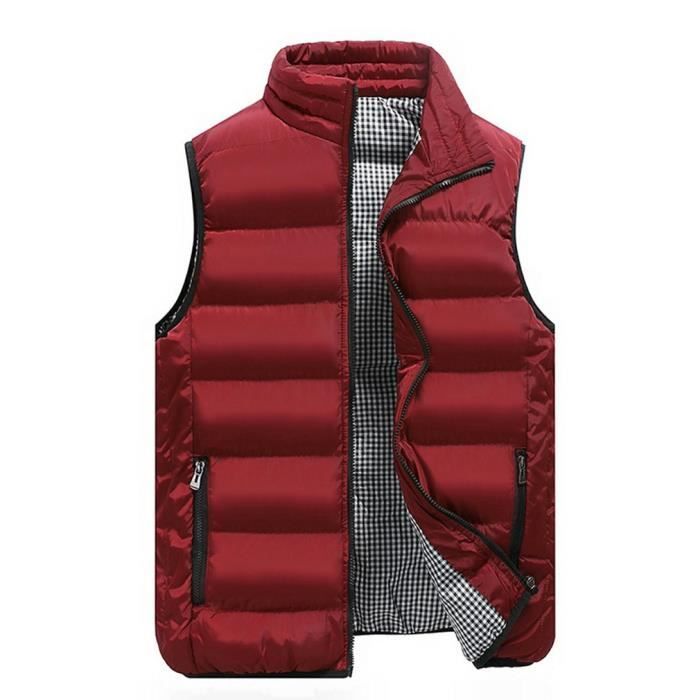 Doudoune sans sale manche homme 5xl