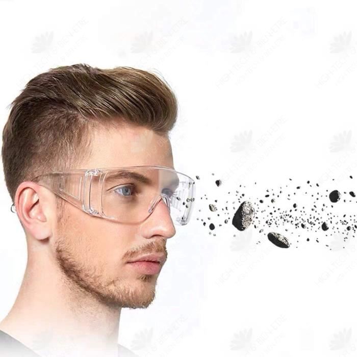Orange85 Lunettes De Sécurité Avec élastique - Lunettes De Protection Transparentes Avec Trous D Aeration
