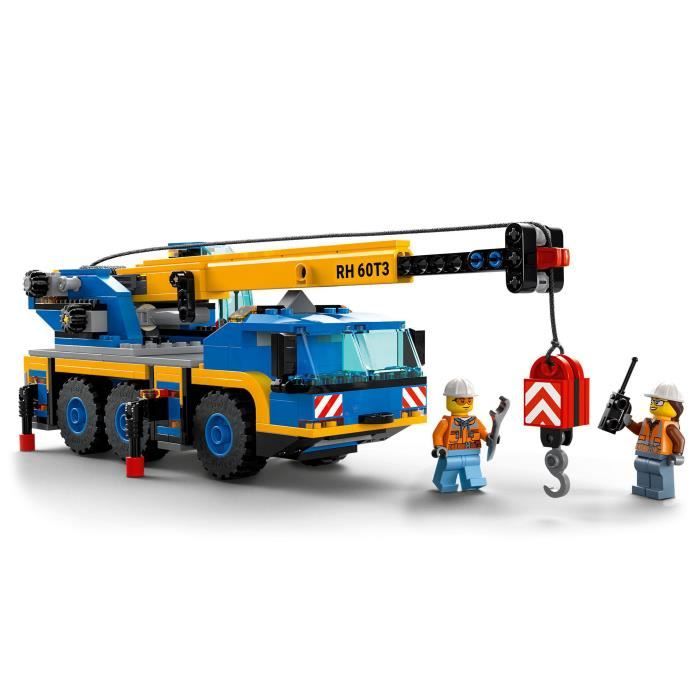LEGO 60335 City La Gare, Jouet avec Bus, Nacelle Élévatrice, 6  Minifigurines et Plaques de Route, Compatible avec Train City, Cadeau  Enfants 7 Ans : : Jouets