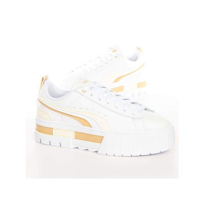 Puma basket hotsell stitch trainers