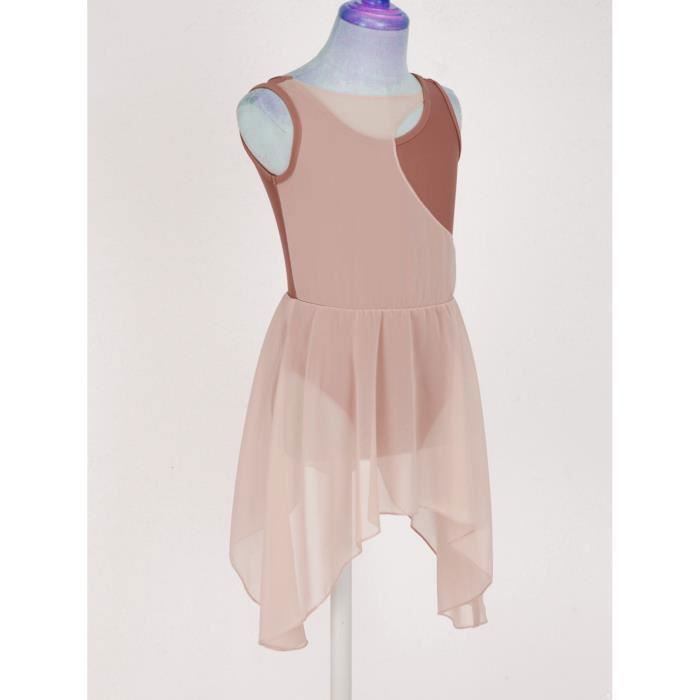 Ranrann - Robe De Noël Pailletée Tutu Pour Fille 3-16 Ans - Danse Classique, Jazz, Spectacle - Polyester/élasthanne Brillant