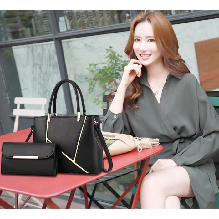 Sac messenger femme cuir sale
