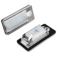 FOR Éclairage de Plaque d'immatriculation 2pcs Voiture LED NombreHop-LPL0114  Plaque Ampoule Kit Pour A3 A4 S4 B6 B7 A6 C6 S6-2
