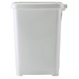 Rossignol - Poubelle 25L CUBO Made in France - Blanc-2