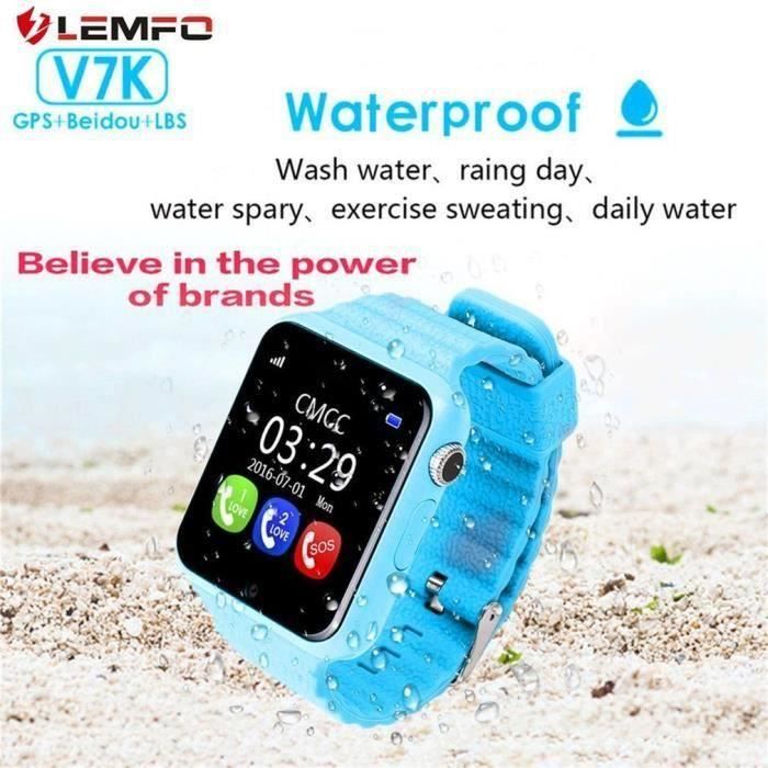 R v ler LEMFO V7K enfants montre intelligente moniteur de s curit