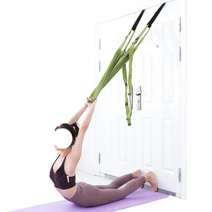Hamac de yoga aérien vert ROKOO - équipement d'entraînement pour fitness -  corde étirée de yoga - Cdiscount Sport