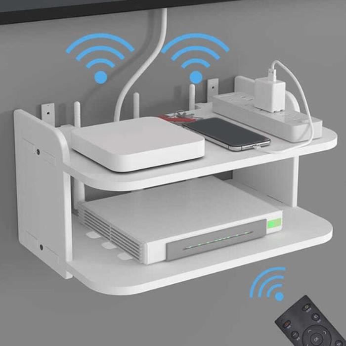 Boîte De Rangement Pour Routeur Wifi, Router Storage Box, Étagère De
