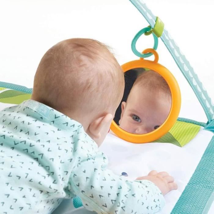 Tiny Love Super Mat Tapis D'Éveil Bébé XL Meadow Days - 150x100cm, 9 Activités, Miroir Et Sensoriel Dès La Naissance