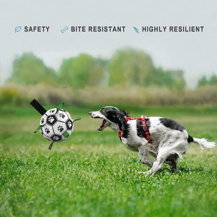 Balle De Noël Pour Chien Avec Poignée - Jouet Football Indestructible, Pour Chiens Petits Et Moyens, Lavable