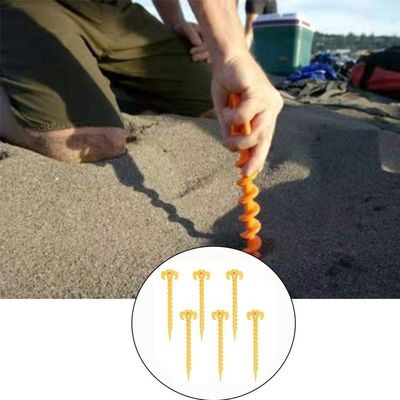 Total 24 Piquets, 12 Piquets De Tente En Plastique De 220 Mm Et 12 Piquets De 150 Mm Pour O 549856