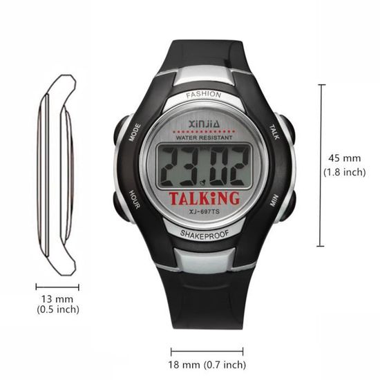 Montre parlante top arabe