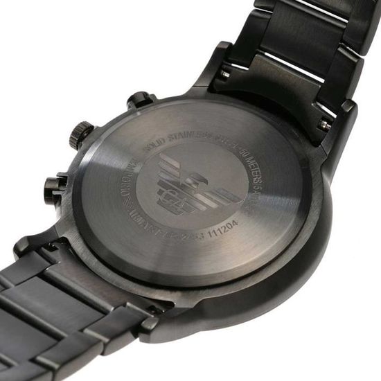 Emporio armani men's chronograph watch ar2453 discount