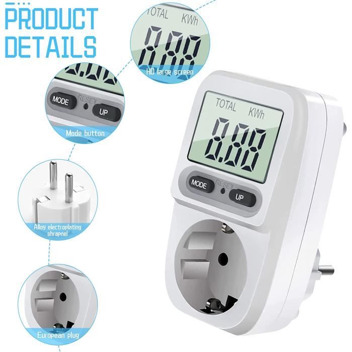 Wattmètre numérique Consommation électrique – ToolfroidMarket